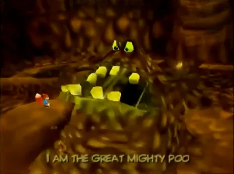 屎王（The Great Mighty Poo）-《松鼠库克倒霉的一天》（“Conker's Bad Fur Day”）-2001-Rare(Nintendo)