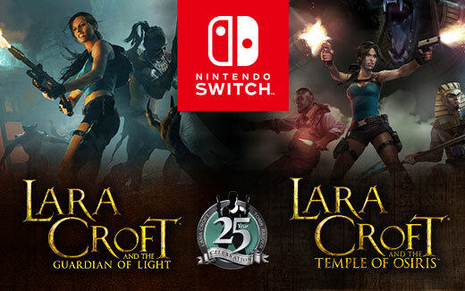 《劳拉与光之守护者》和《劳拉和奥西里斯神庙》将登陆Switch平台