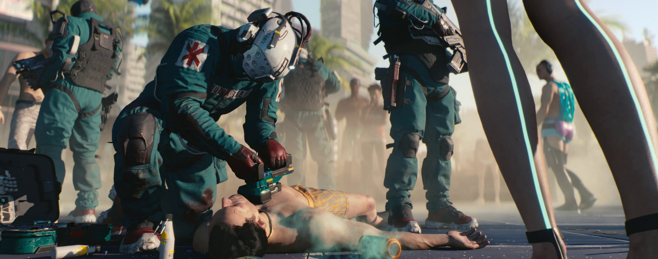 《赛博朋克2077》世界观解读：创伤小组与夜之城医疗