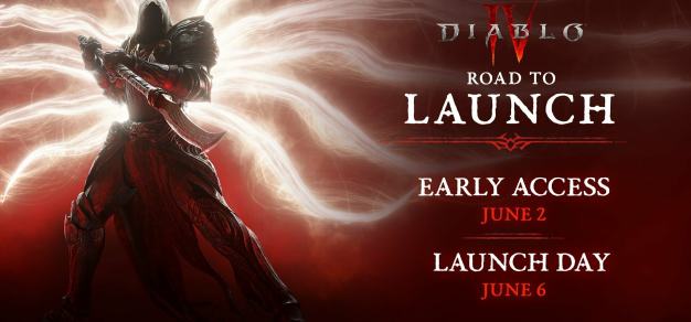 《暗黑破坏神4》具体解锁时间公布，北京时间6月2日早七点正式开玩