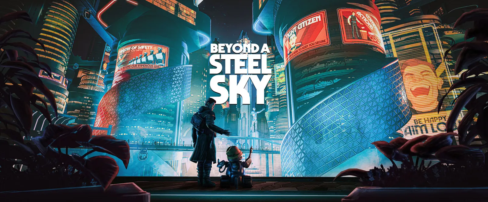 赛博朋克题材解密冒险游戏《Beyond a Steel Sky》将于11月30日登陆主机平台