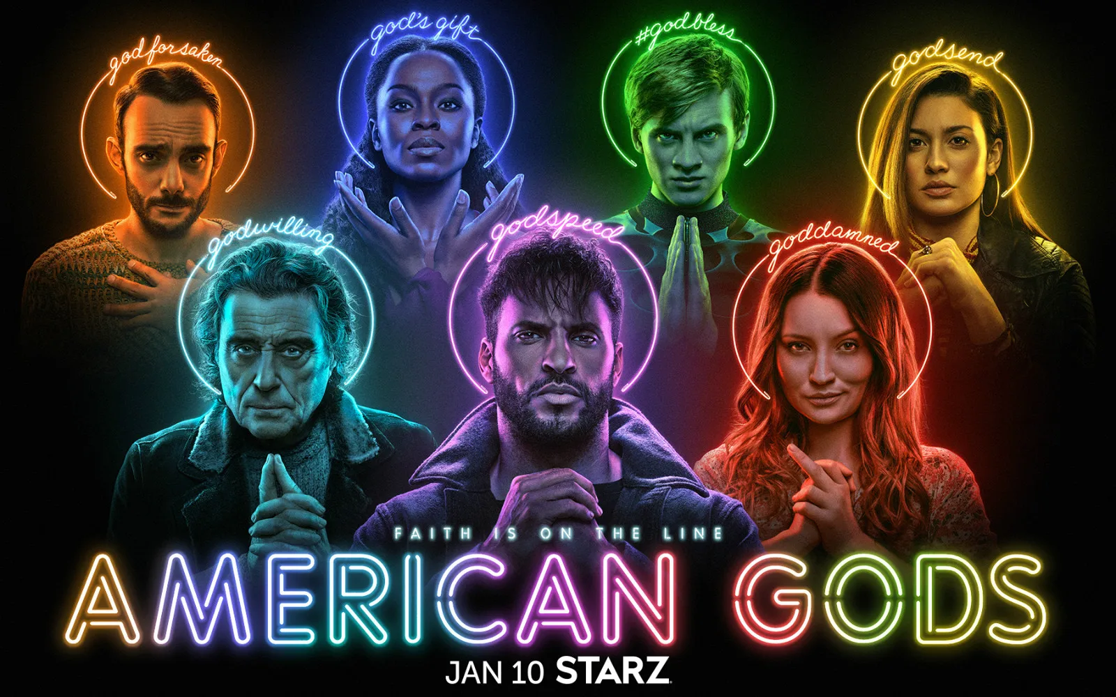 《美国众神》第三季发布预告，将于明年1月10日播出