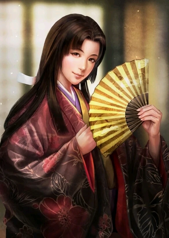 《信长之野望》系列中的千姬画像