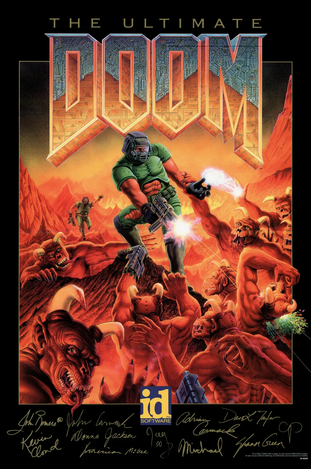 终极DOOM包装封面