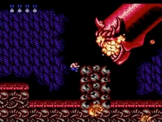 超猛兽之首（Alien Head）-《魂斗罗》（“Contra”）-1987-Konami