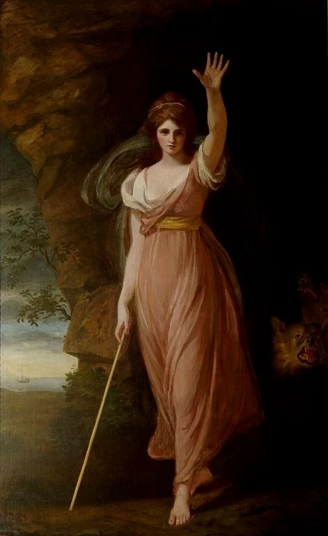 Emma Hart, Lady Hamilton as Circe, 1782 at Waddesdon Manor by George Romney