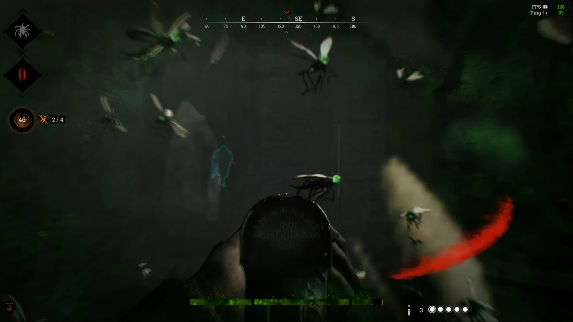 猎杀对决/HuntShowdown：中毒/流血/燃烧等状态直接依靠改变血条材质体现