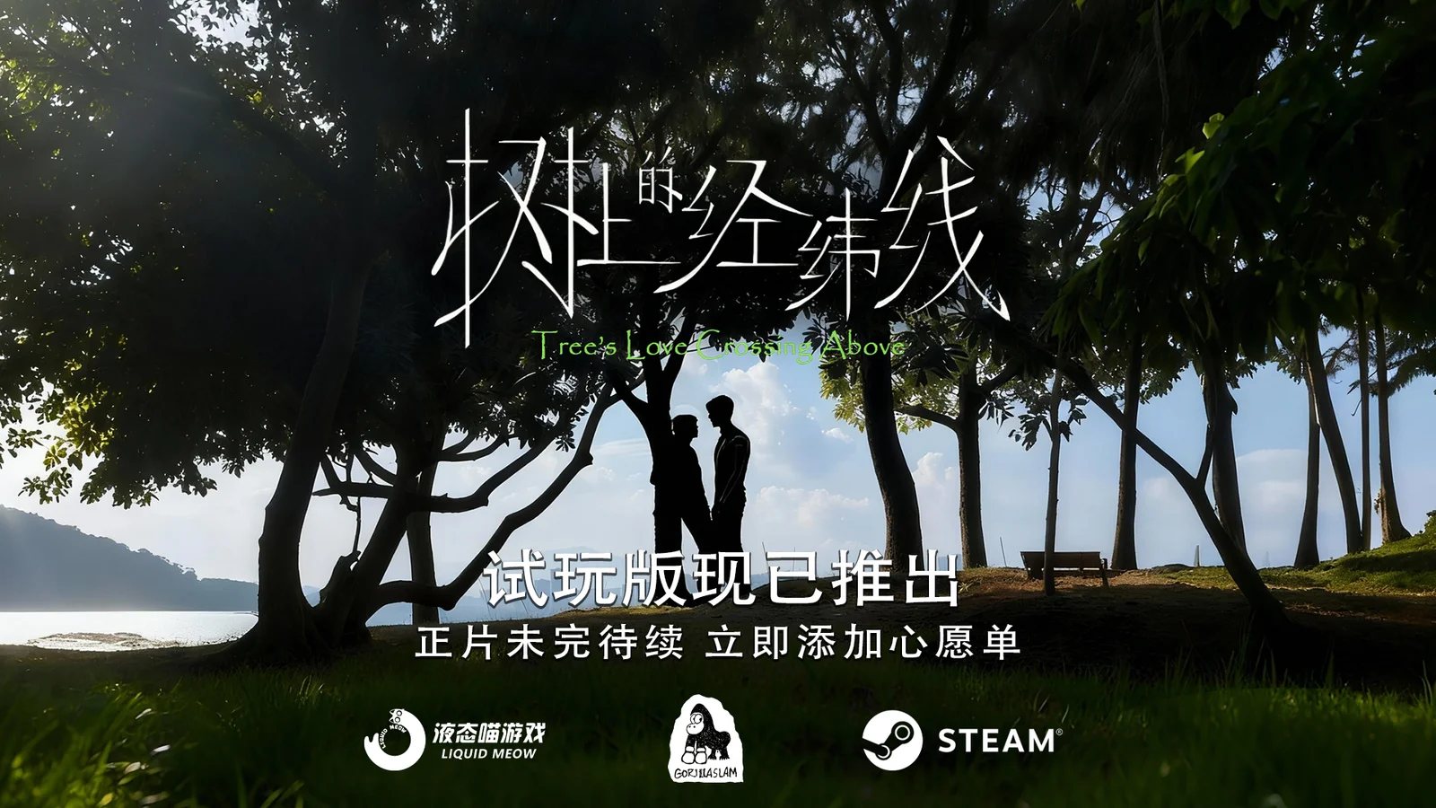 耽美向真人互动影游《树上的经纬线》试玩版今日上线！