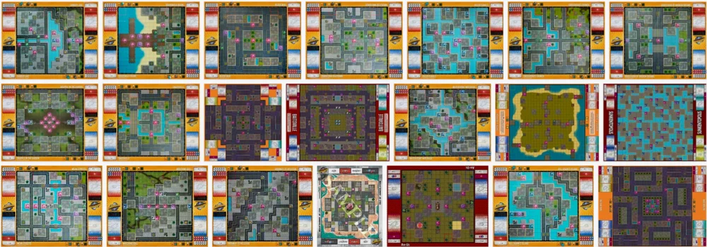 以前出过的地图