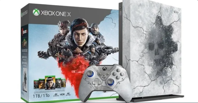 《战争机器5》限定版Xbox One X套装及周边外设公布