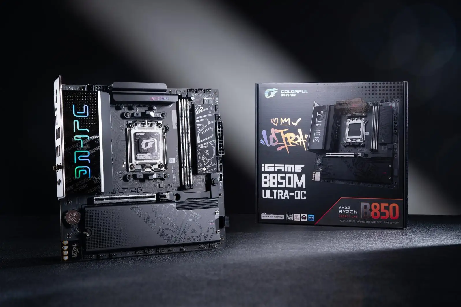 千元级超频主板，249W满血输出！七彩虹B850M ULTRA OC主板测评
