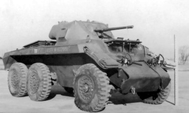 美援巴西的T17六輪裝甲車