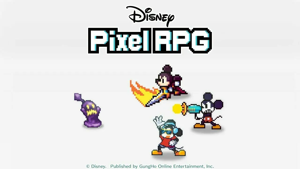 手游《DISNEY Pixel RPG》正式公布，年内上线