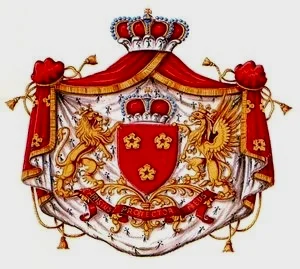 阿伦贝格公爵纹章，这个家族曾经是荷兰南部最具权势的家族