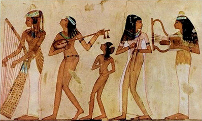 裸体也是古埃及文化之一