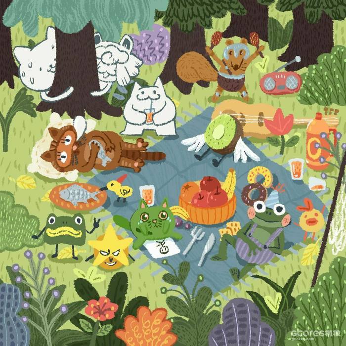 可爱插画在哪里 全都藏在你梦里 可爱插画在哪里 全都藏在你梦里