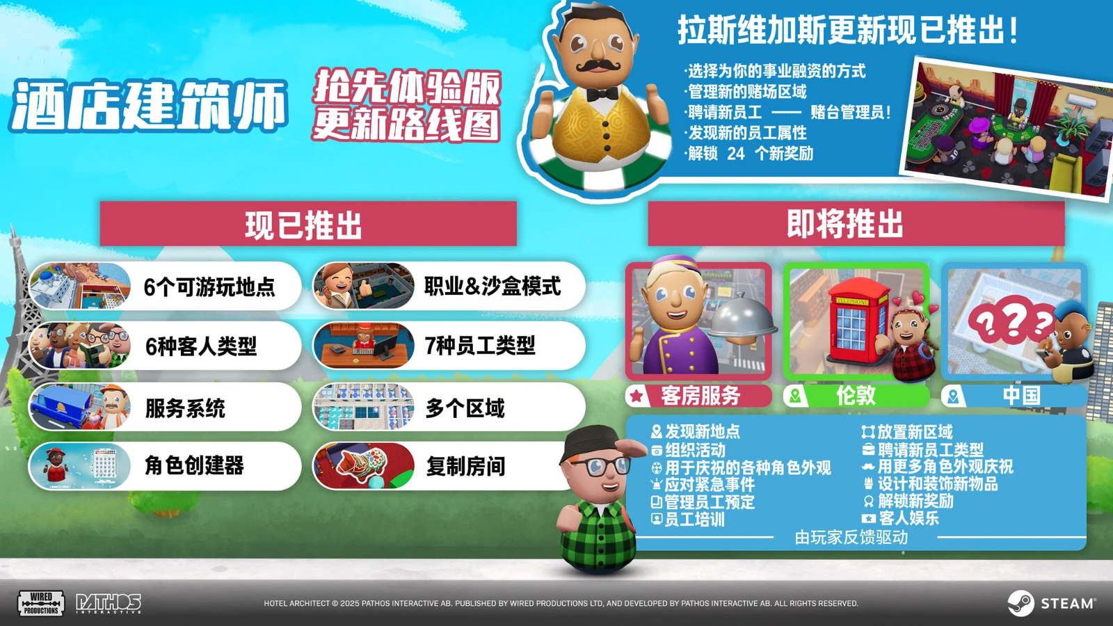 拉斯维加斯来啦！《酒店建筑师》迎来迄今为止最大规模更新！
