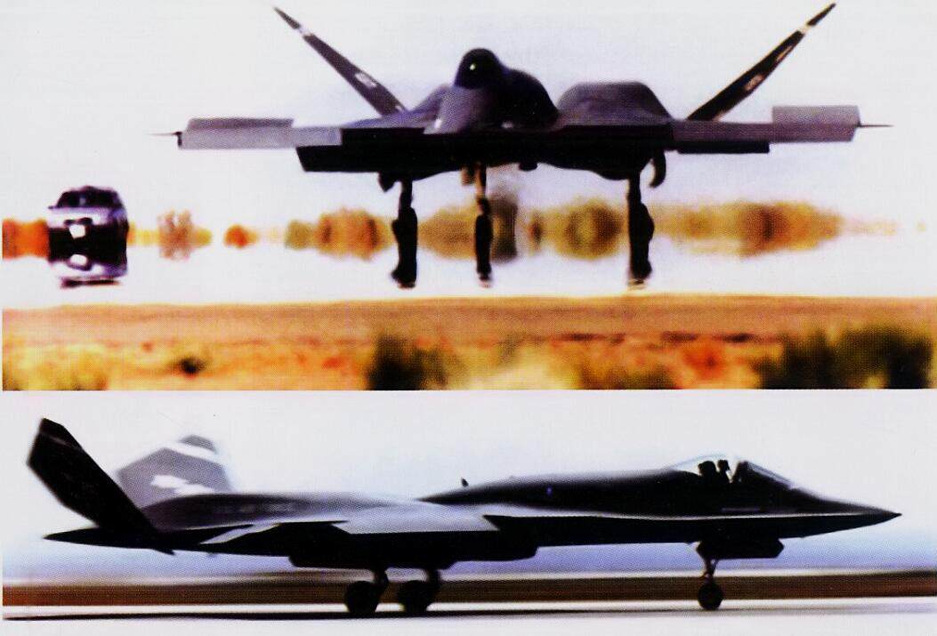在1990年6月22日的出厂仪式在结束后，YF-23 PAV-1在1990年7月与8月进行了地面滑跑测试。滑跑速度从15节至30节低速逐步增加到了110至120节。YF-23就此做好了试飞前准备。