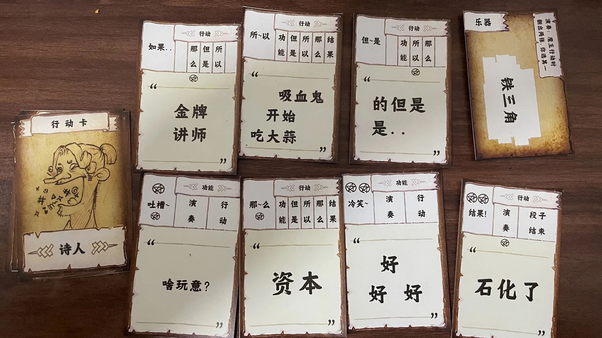 玩家的手牌