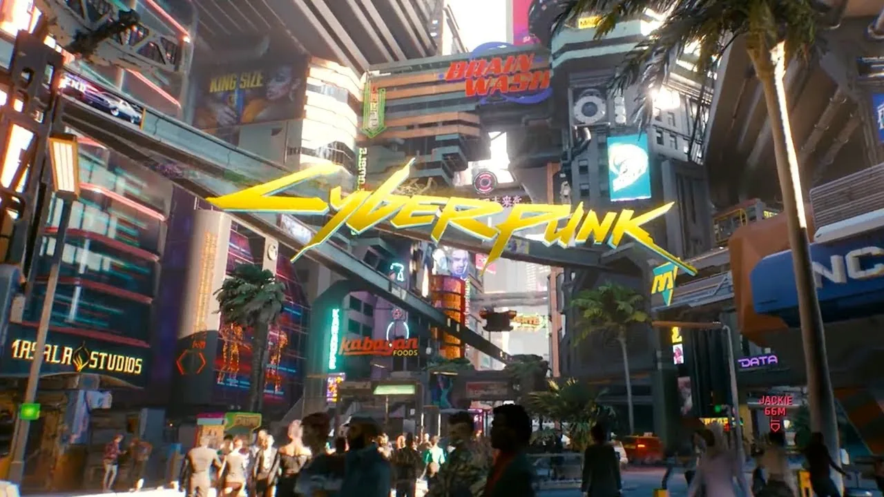 《赛博朋克2077》游戏地图疑似泄露