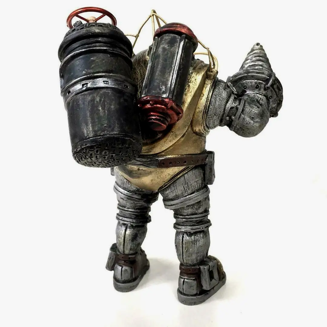 修复后的大老爹小雕像
（网址：https://www.worthpoint.com/worthopedia/bioshock-big-daddy-statue-2007-1783540388）