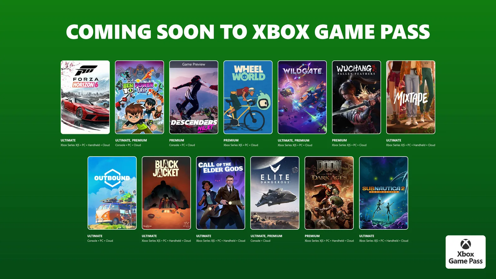 Xbox公布五月XGP游戏名单：包括《极限竞速：地平线 6》等