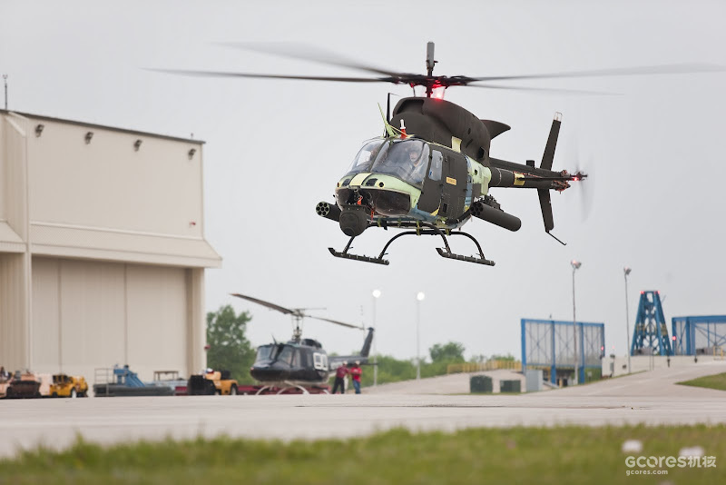 首次试飞的OH-58F II验证机
