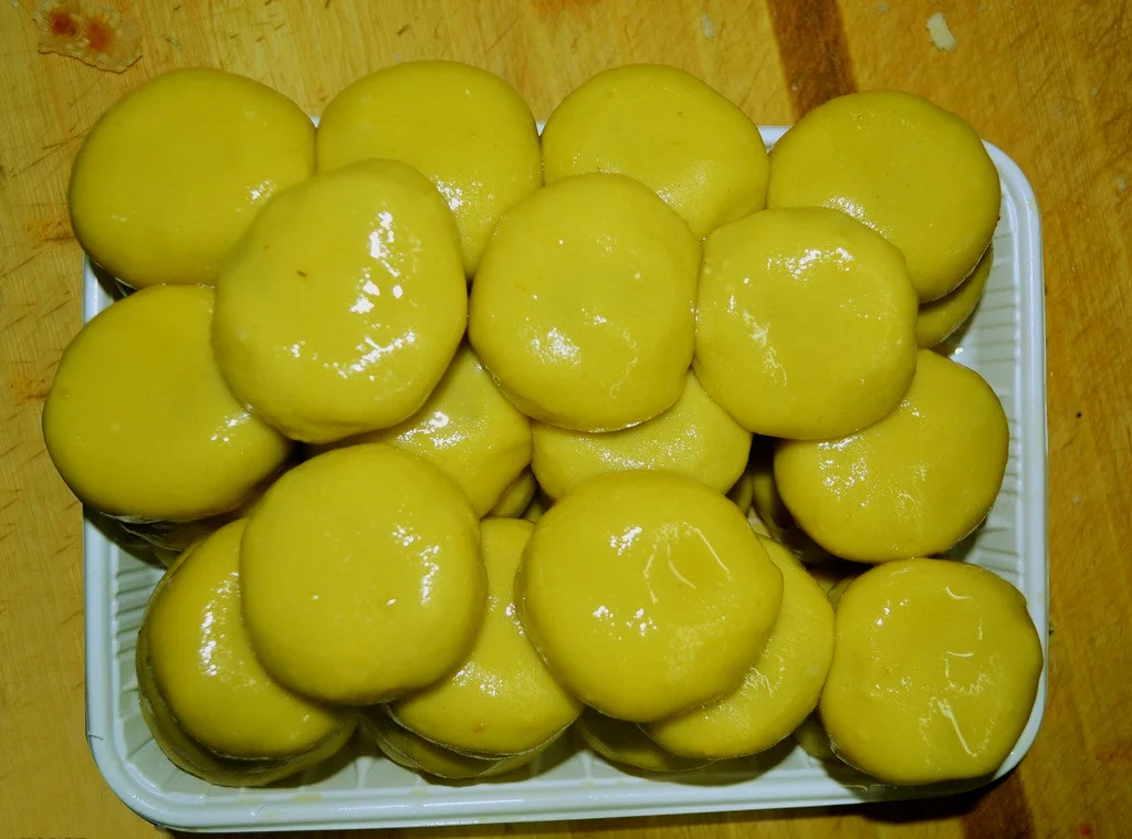 黄米糕充分展现了黍的粘性