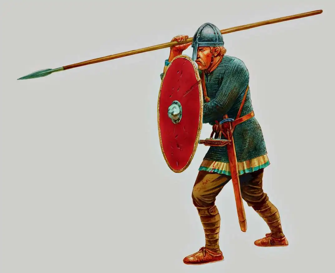 11世纪的撒克逊重步兵