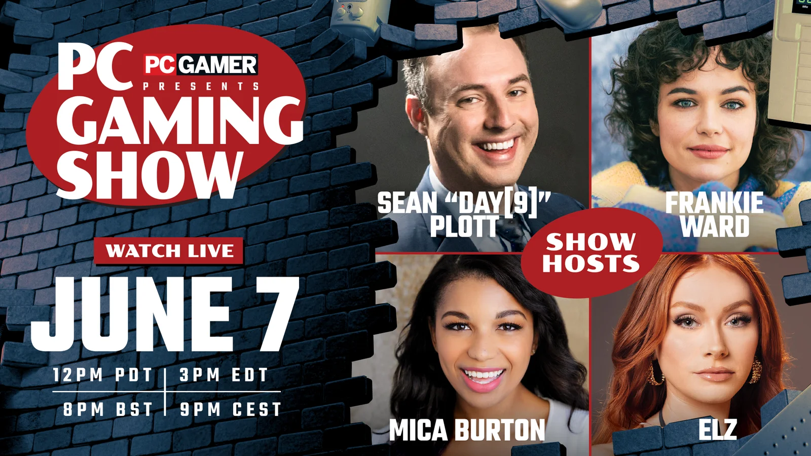 PC Gaming Show 2026发布会主持人与合作伙伴阵容公开