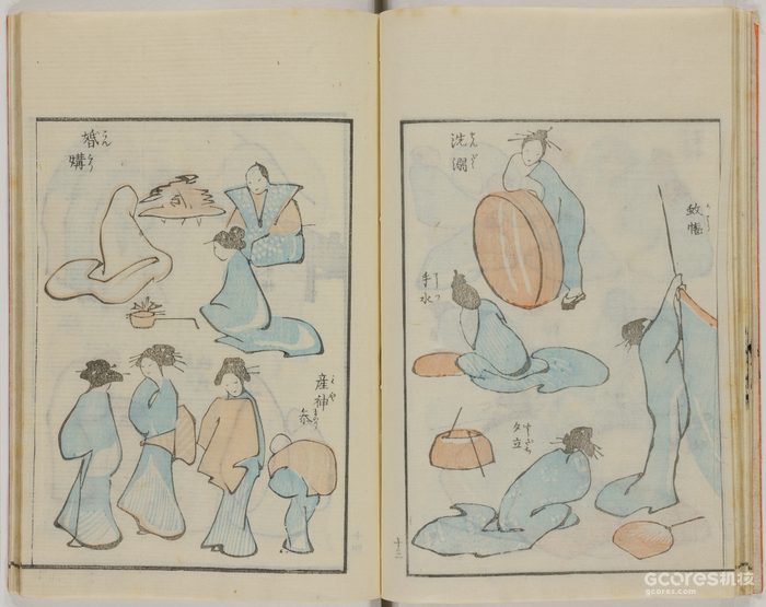 通过《浮世绘》聊聊设计:第一期 北斋漫画 通过《浮世绘》聊聊设计:第一期 北斋漫画