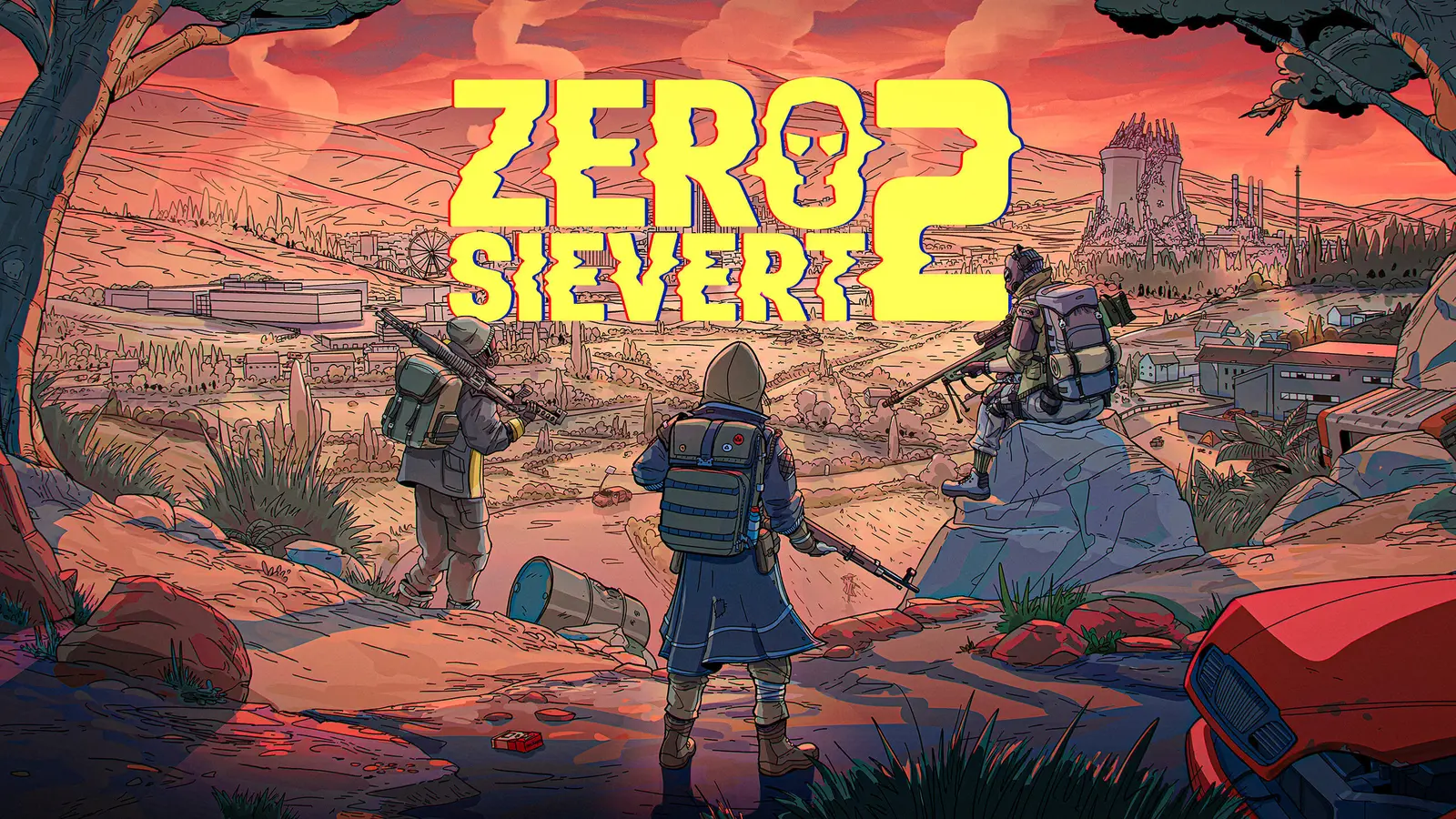 支持多人合作：俯视视角类潜行者游戏《ZERO Sievert 2》Steam商店页面上线