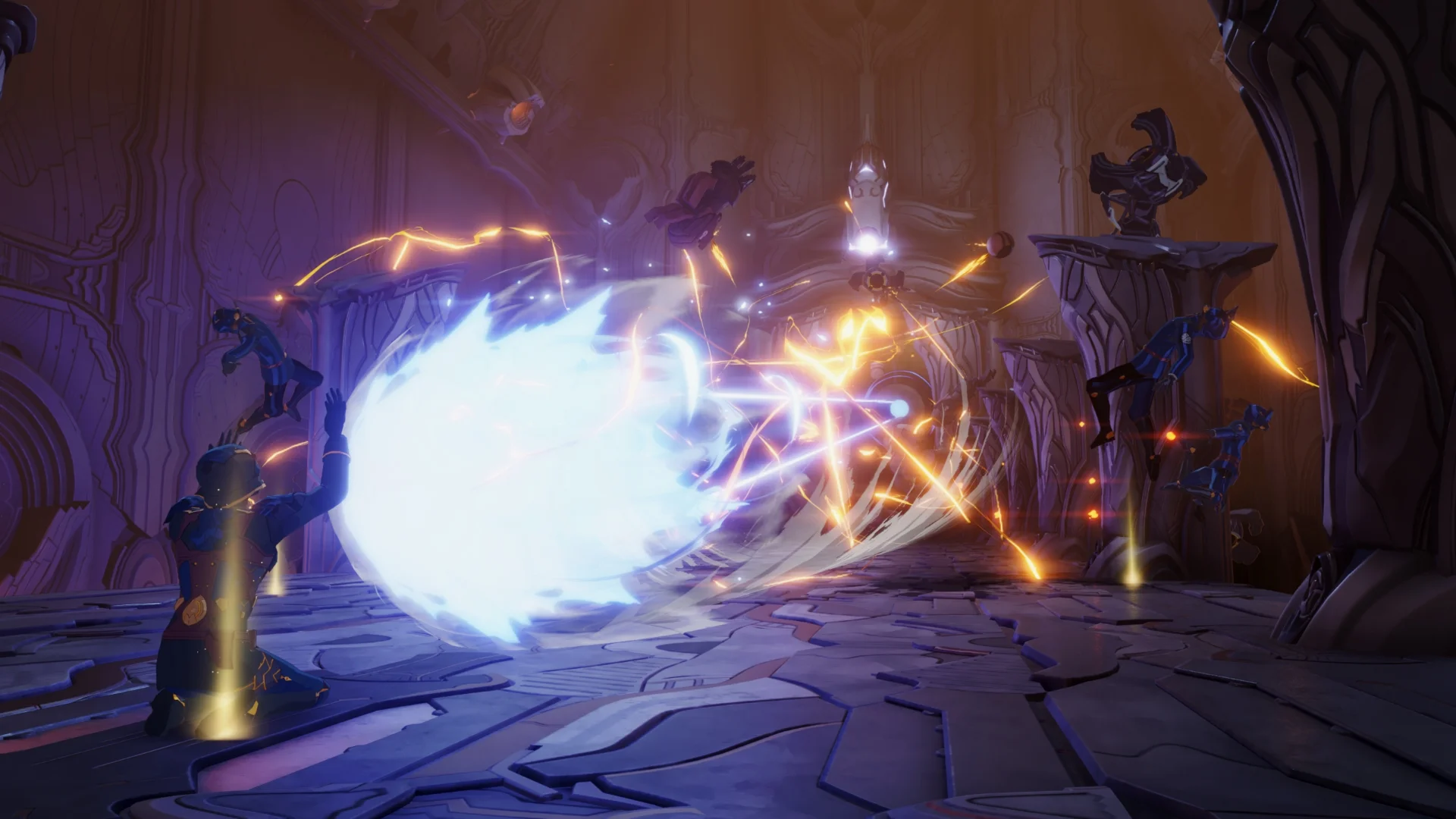 发现游戏有剧情回溯，专门回去拍了一张（地面的光点是剧情回溯的新内容，士兵的遗言）