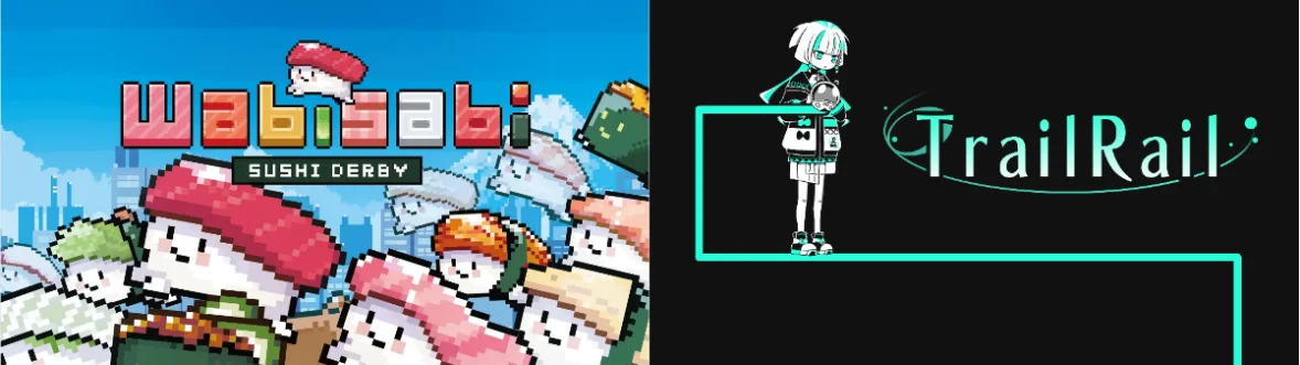 讲谈社两款独立游戏《Wabisabi SushiDerby》《TrailRail》Steam试玩版上线，确认参展Steam Next Fest！