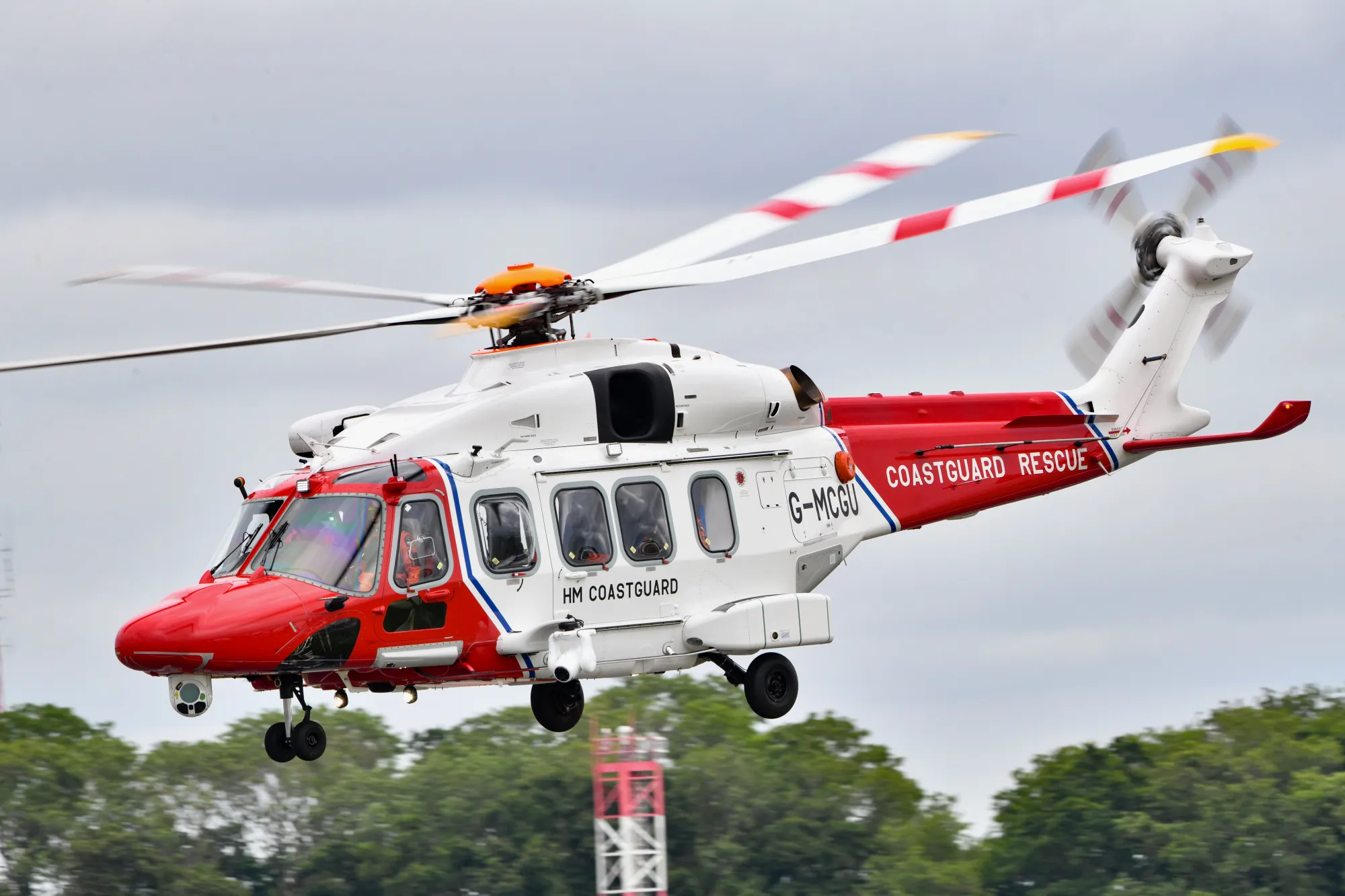 英国海岸警卫队AW189直升机