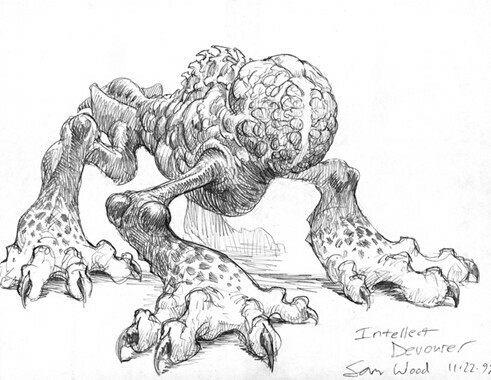 《龙与地下城 侠盗荣耀》怪物考第5期:噬脑怪 《龙与地下城 侠盗荣耀》怪物考第5期:噬脑怪