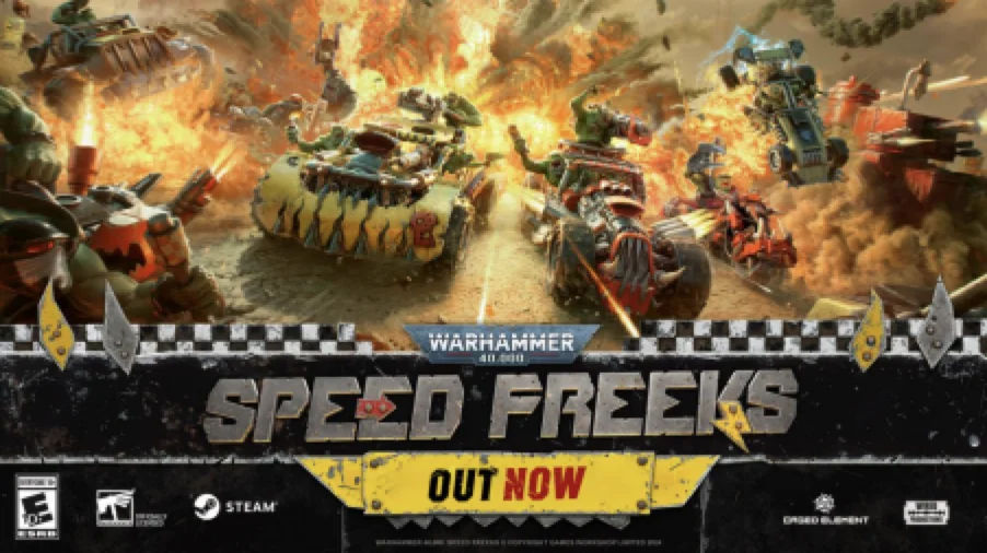 《战锤40K：极速狂飙》现已正式登陆Steam！