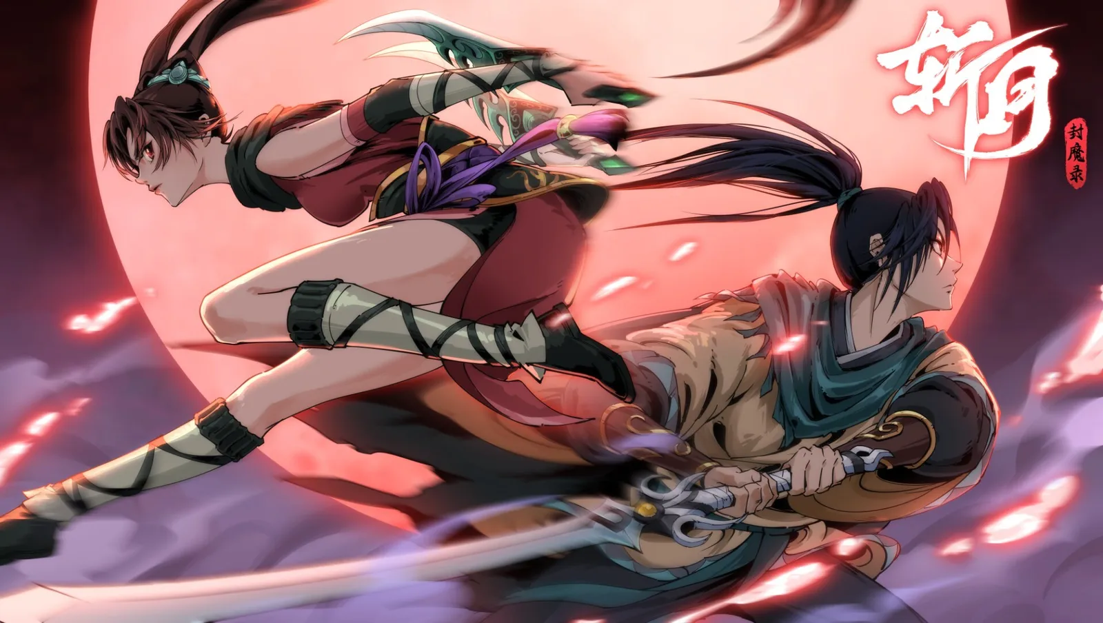 暗黑封神题材，凡人逆天修仙：动作肉鸽《斩月封魔录》亮相Steam新品节