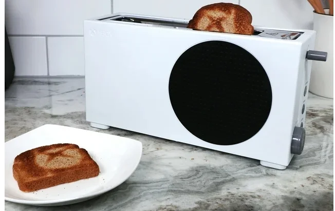 微软推出Xbox Series S造型烤面包机，带来“次世代”体验