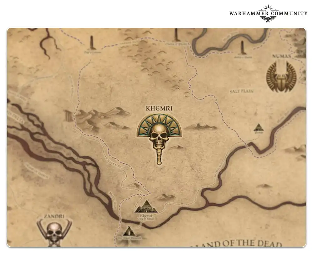 《战锤：旧世界》开发日志：亡者之地和喀穆里的不死君王