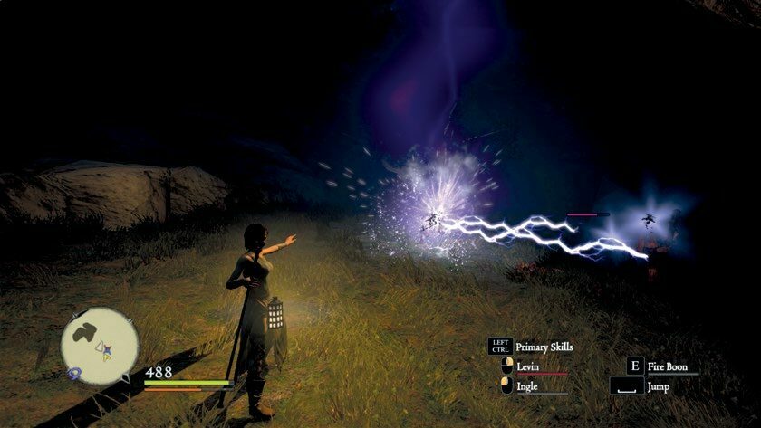無論是在夜晚還是地牢中，遊戲中真實的黑暗效果都會迫使你使用提燈以增強探索能力。