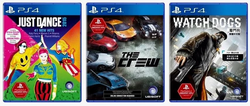 港版PS4 Greatest Hits精选游戏