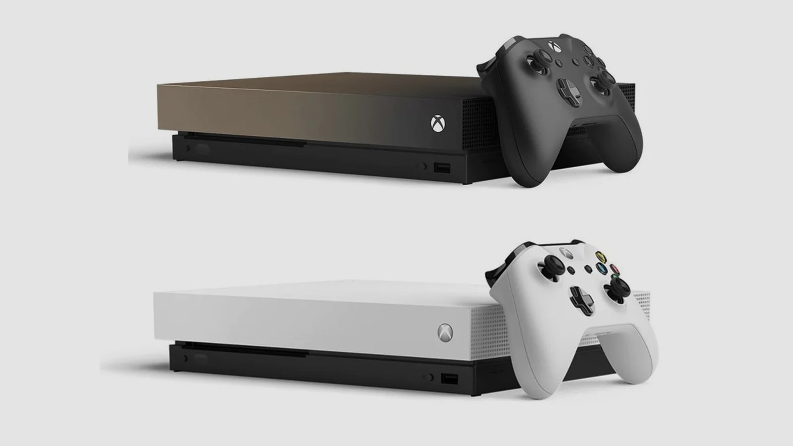 国行冰雪白、渐变金Xbox One X今天17点正式开售