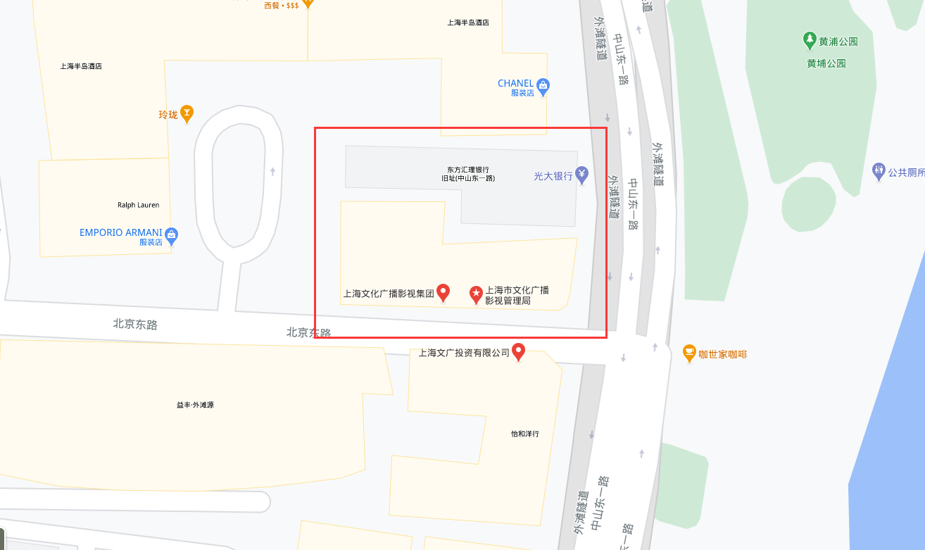 曾经的北方会所原址现位于上海清算所这里。