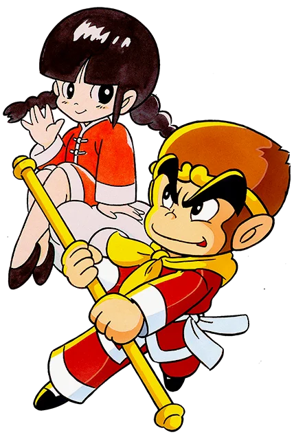 《游游记》中的ちゃお和ごくう