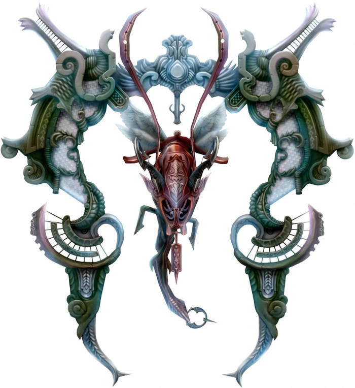 FF12中的佐迪亚克长这个样子,FF14中的就不知道了