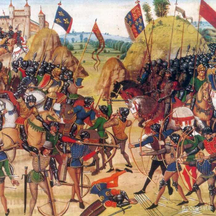 跨越14-15世纪的英法百年战争见证了士兵盔甲的巨大改变与快速发展