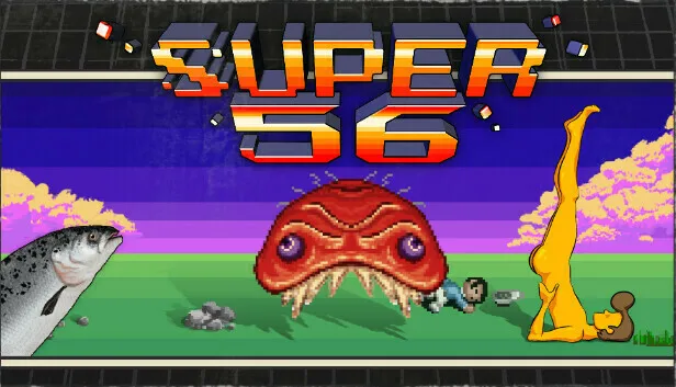 一个按键演绎五十六种精彩：《SUPER 56》现已于Steam发售