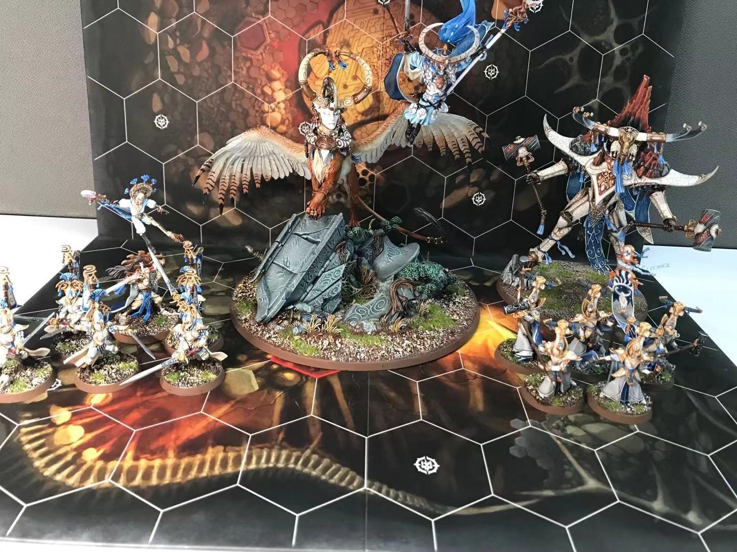 记国庆假期中古战锤光精进度及AOP活动陪跑