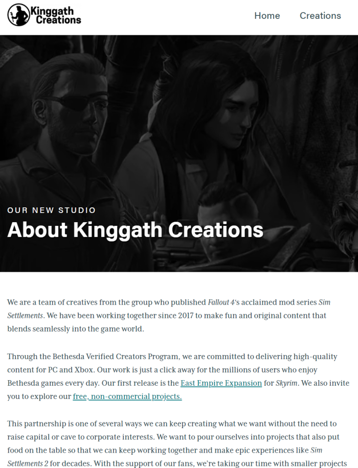 以《模拟聚落》闻名的Kinggath成立专门的Mod工作室